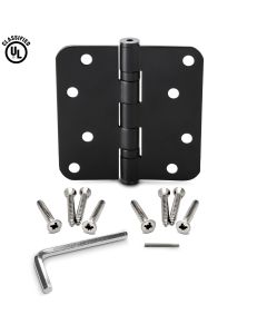 Door Hinge Mortise Heavy Duty Garage Door Stainless Steel Black