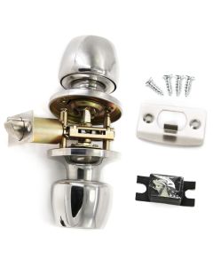 Villar Home Designs Door Knob Versa-Chrome-Privacy