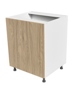 Azalea 34.5-in H x 24-in D Base cabinet. 2 door, 1 height adjustable / removable shelf