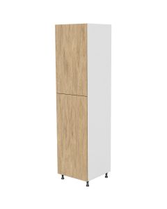 Dahlia 96-in H x 24-in D Pantry cabinet. 2 doors, 5 height adjustable / removable shelves