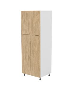 Liatris 90-in H x 24-in D Pantry cabinet. 4 doors, 5 height adjustable / removable shelves