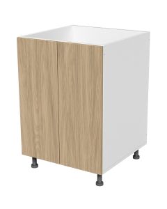 Gerbera 34.5-in H x 24-in D Sink base cabinet. 2 doors