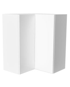 Peony 24-in W x 24-in D Wall corner cabinet. 1 bi-fold door, 3 height adjustable / removable shelves