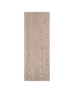 Villar Home Designs Prefinished Natural Wood Veneer Dark Oak Secret Wood Door Slab with Glossy Gold Inserts