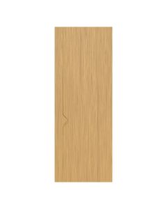 Villar Home Designs Prefinished Natural Wood Veneer Sandy Oak Secret Wood Door Slab with Glossy Gold Inserts