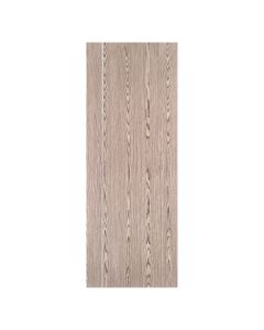 Villar Home Designs Prefinished Natural Wood Veneer Dark Oak Sharon Wood Door Slab with Silver Lines