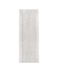 Villar Home Designs Prefinished Natural Wood Veneer White Oak Beauty Wood Door Slab with Silver Lines