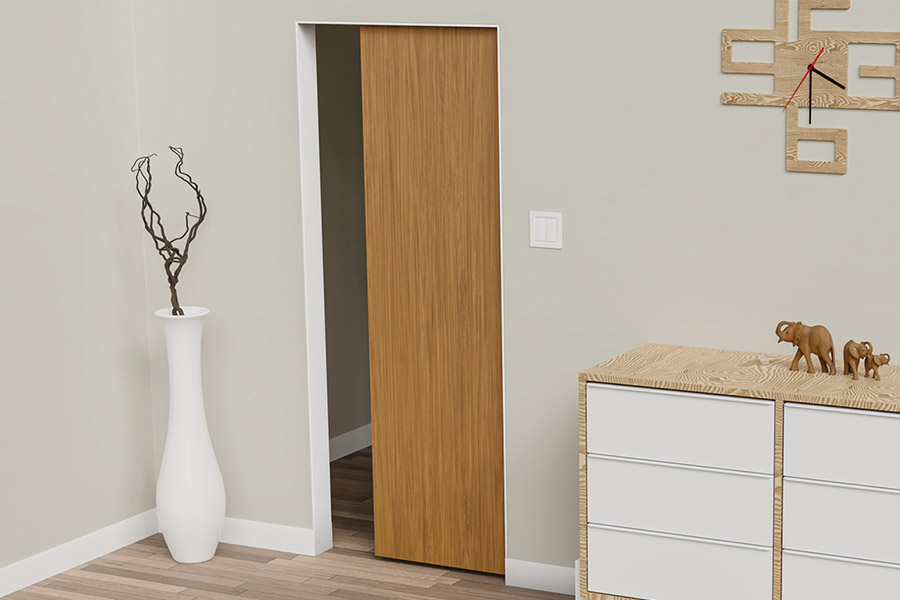 interior pocket sliding door