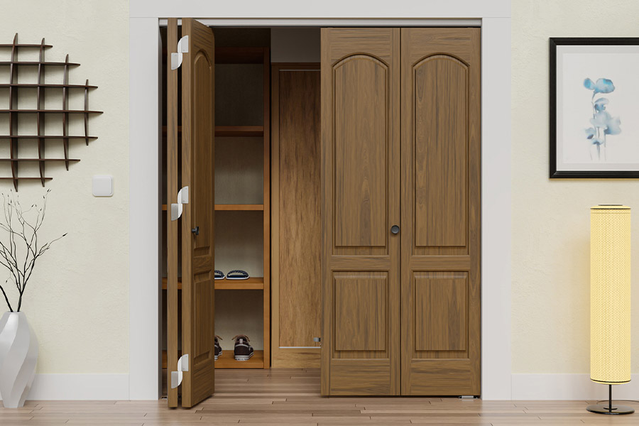 interior bifold sliding door